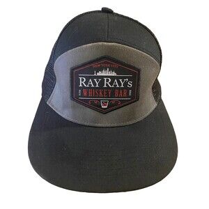 Ray Ray's Whiskey Bar New York City Adjustable Mesh Back Baseball Cap